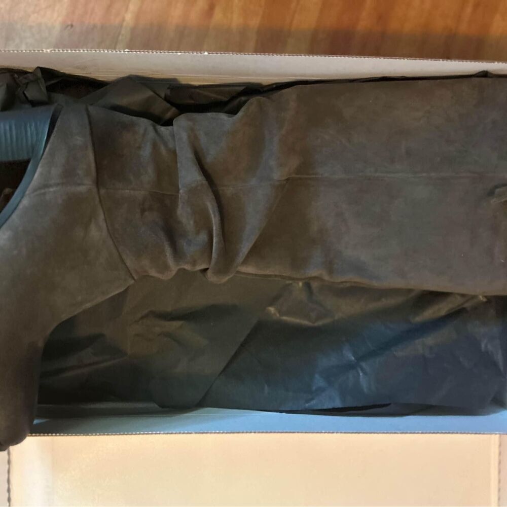 New in the Box! Miz Mooz Gray Suede High Knee Boots